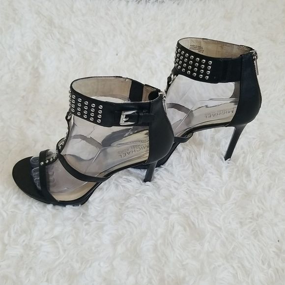 MICHAEL Michael Kors Black Studded Heels - Picture 3 of 12